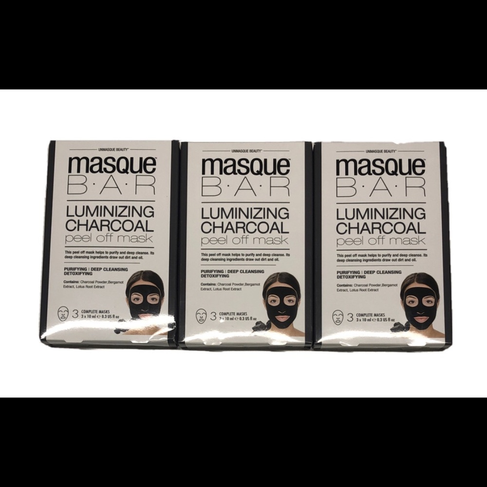 9 Masque Bar Luminizing Charcoal Peel Off Mask